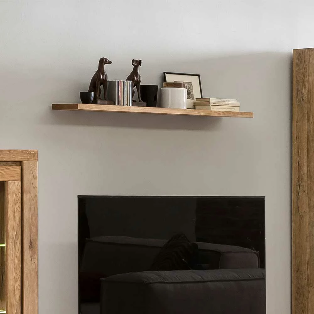 110x20 Wohnzimmer Wandboard In Eiche - Nelenia – Bild 3