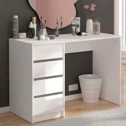 110x48 Moderner Schminktisch Mit Vier Schubladen - Savocca