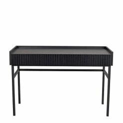 120x82x61 Eleganter Schreibtisch In Schwarz - Coronado