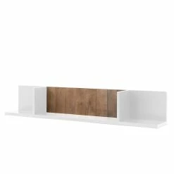 140x25x20 Wandboard Mit Rückwand Zweifarbig - Smodera