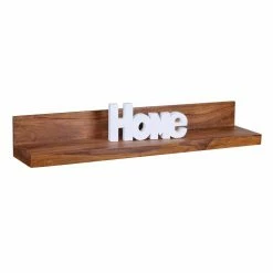 Ablageboard Hoslo Aus Massivholz Klar Lackiert