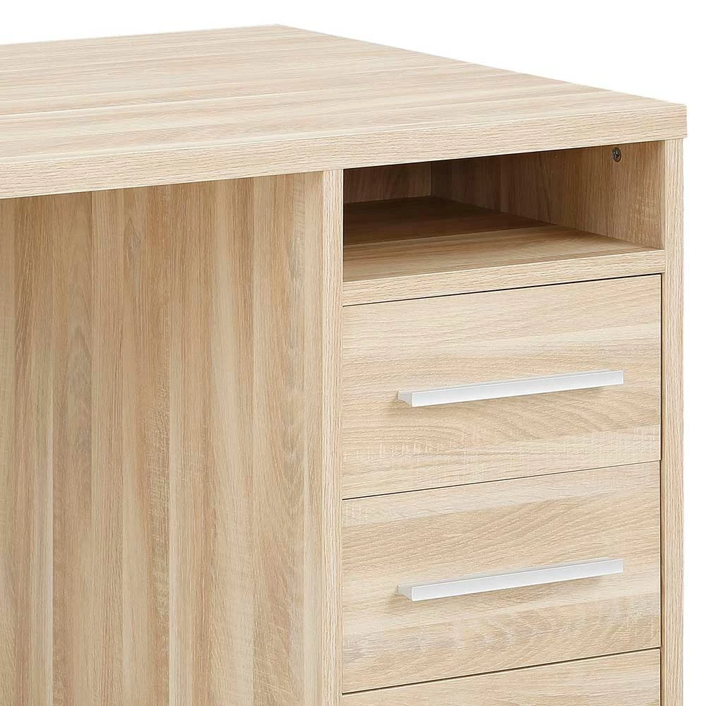 Arbeitszimmer Schreibtisch In Eiche NB - Xedno – Bild 5