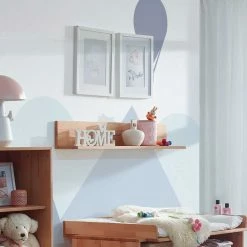 Babyzimmer Wandboard Aus Kernbuche Massivholz - Starfish