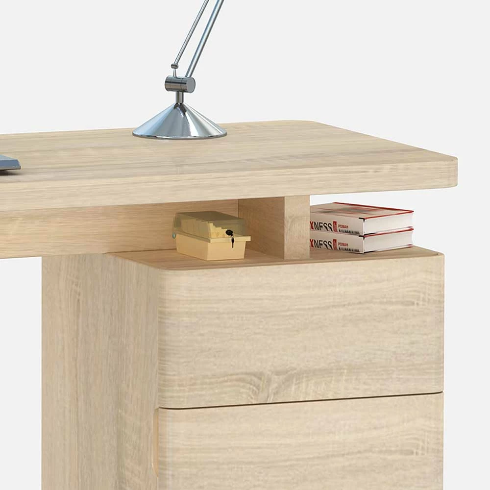 Bürotisch Lilina In Eiche Sonoma – Bild 3