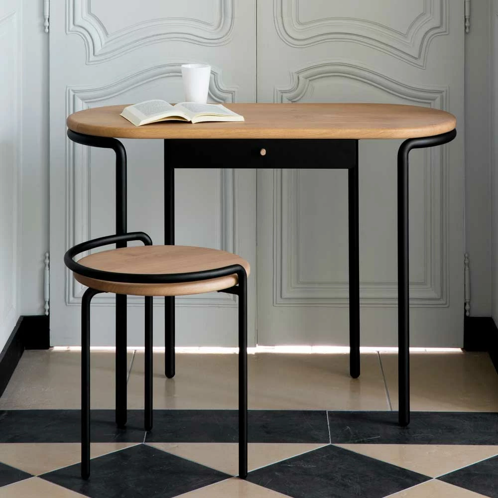 Exklusiver Schreibtisch & Hocker - Akreditarus (zweiteilig)