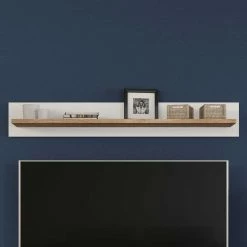 Hängeboard In Weiß & Wildeiche NB - Onlina