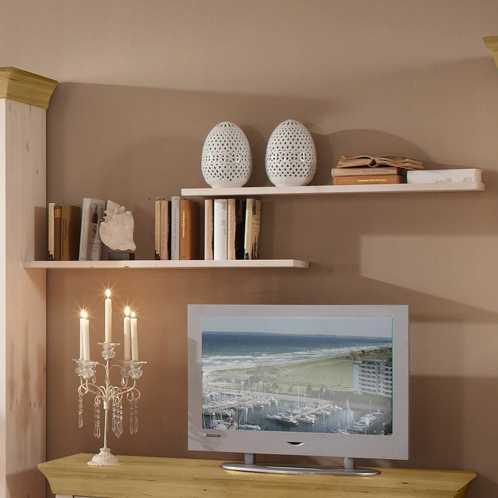 Hängeregal Sibiuta In Weiß (2er Set) – Bild 3