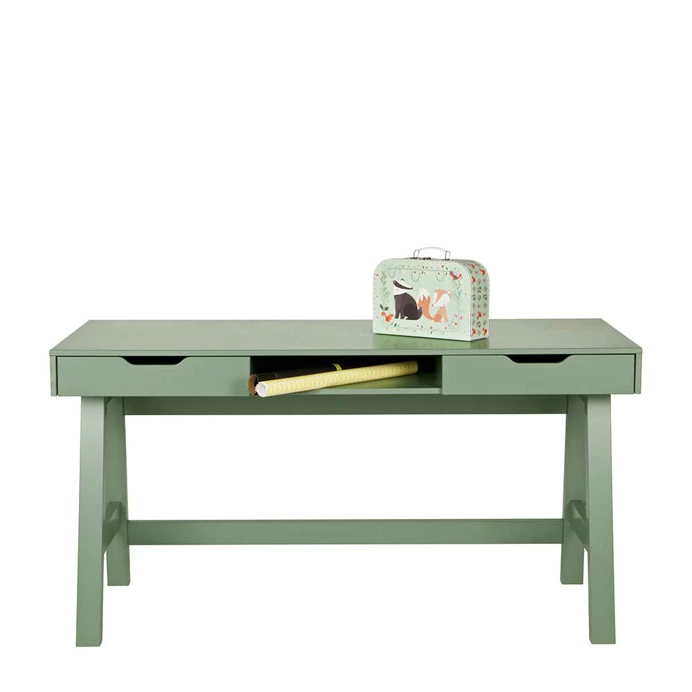 Jugendzimmer Schreibtisch Madrid In Grün