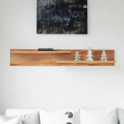 Kernbuche Wandboard Salomonia Mit 2 Ablagen