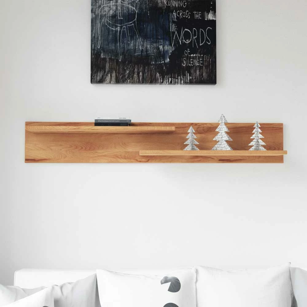 Kernbuche Wandboard Salomonia Mit 2 Ablagen