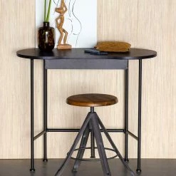 Kleiner Schreibtisch Schreibplatz In Schwarz - Lucos