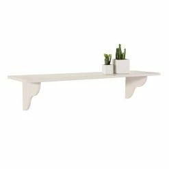 Landhaus Wandboard In Weiß Kiefer - Adiana