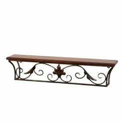Landhaus Wandkonsole Juliama Mit Metall Verzierung