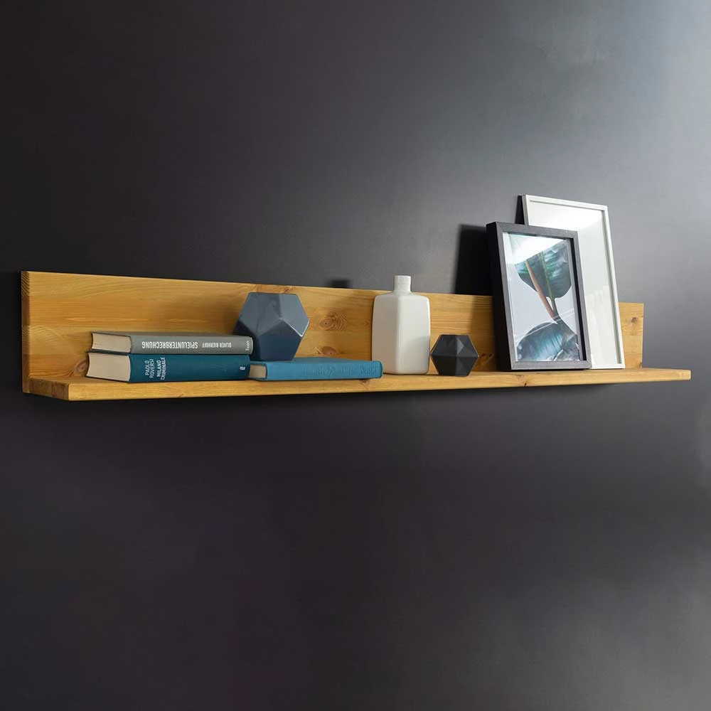 Massives Kiefer Wandboard In Eichefarben - Filedria – Bild 3