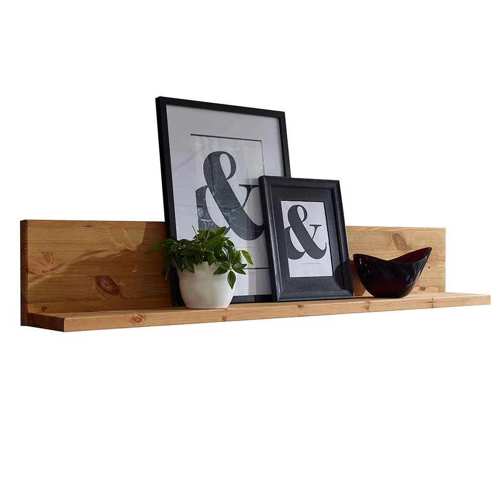 Massives Kiefer Wandboard In Eichefarben - Filedria – Bild 2