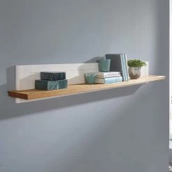 Massives Wandboard Elvelina In Weiß