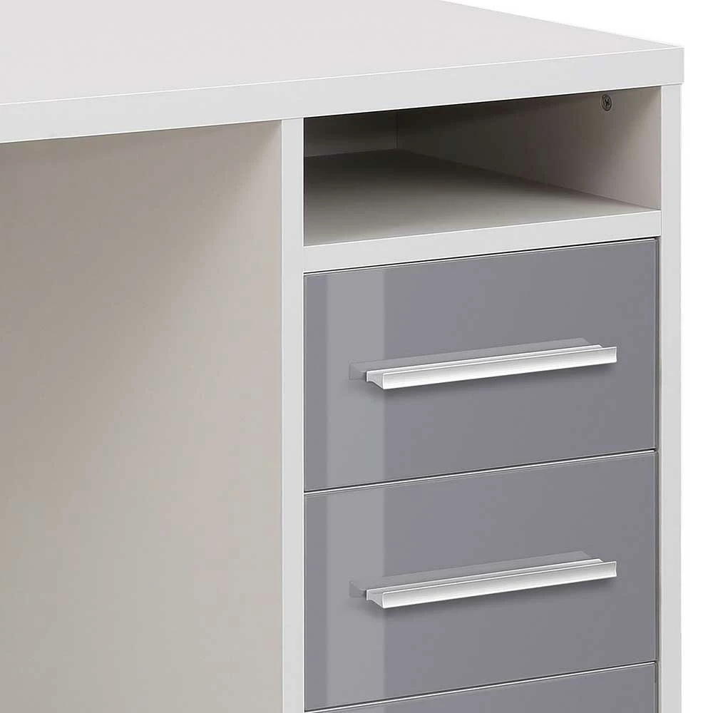 Moderner Eckschreibtisch 220x75x120 Cm - Tederana – Bild 6