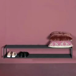 Modernes Schuhregal Mit Zwei Ablagen - Acke