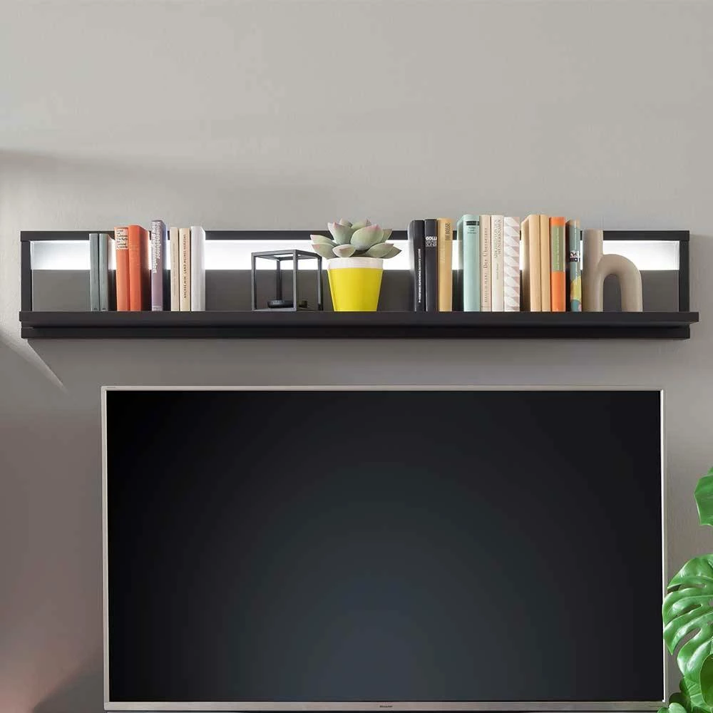 Modernes Wandboard In Grau - 156 Cm Breit - Ridona – Bild 5