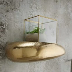 Modernes Wandregal In Geschwungener Form - Karama