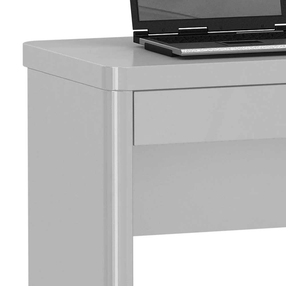 PC-Tisch Trevoz In Hochglanz Weiß – Bild 3