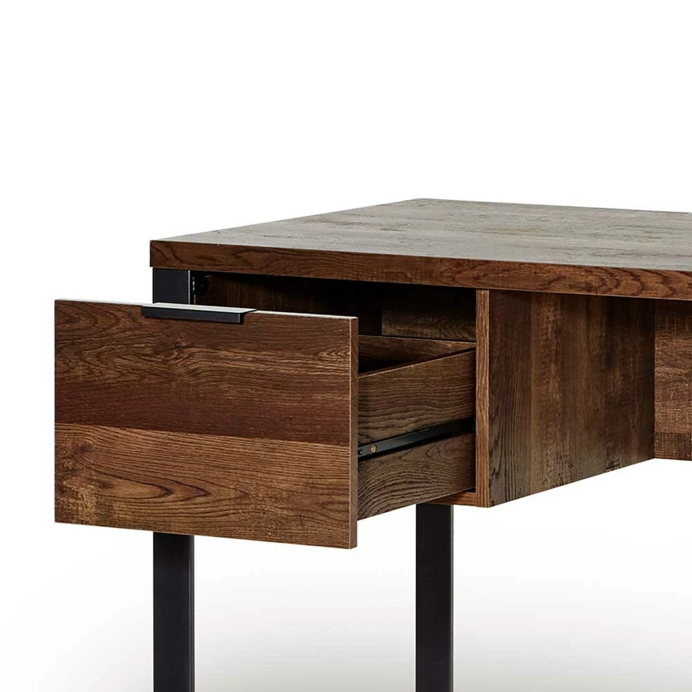 Schreibtisch In Vintage Eiche Dekor - Srecla – Bild 5