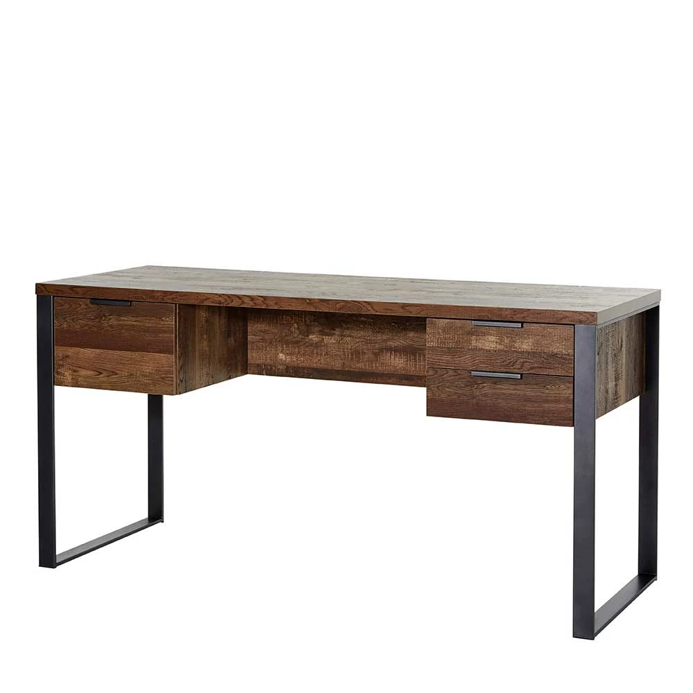 Schreibtisch In Vintage Eiche Dekor - Srecla – Bild 2