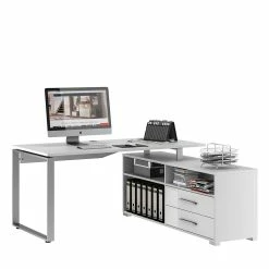 Schreibtisch Kombi Mit Regal - Tommasina