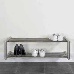 Schuhregal Für Die Wandmontage Aus Edelstahl - Sipano