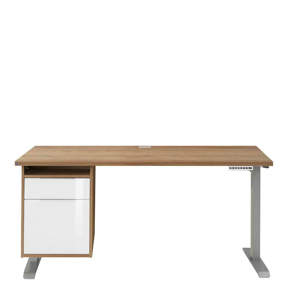 T-Gestell Schreibtisch Höhenverstellbar - Dievus – Bild 3