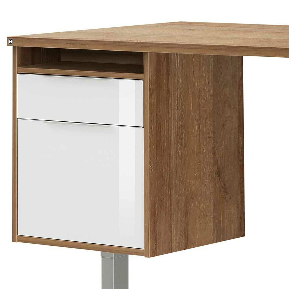 T-Gestell Schreibtisch Höhenverstellbar - Dievus – Bild 4