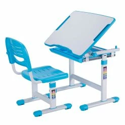 Verstellbarer Kinderschreibtisch Für Jungen Basilica Inklusive Stuhl (zweiteilig)