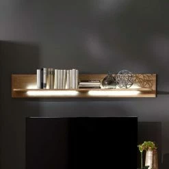 Wand Regal Aus Eiche Massivholz - Destal