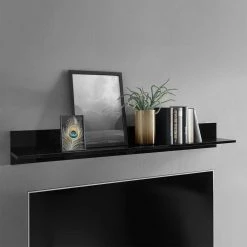 Wandboard In Hochglanz Schwarz - Cabriza